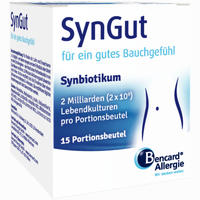 Syngut Synbiotikum mit Probiotika und Prebiotika Beutel 15 Stück