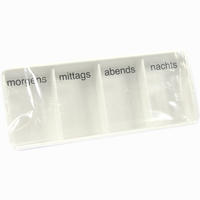 Tablettendose Morgens/Mittags/Abends/Nachts Büttner-frank 1 Stück