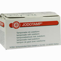 Tamponade mit Jodoform 50mg G - 5m X 5cm 1 Stück