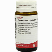 Taraxacum E Plant Tota D3 Globuli 20 g