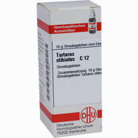Tartarus Stibiatus C12 Globuli 10 g