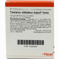 Tartarus Stibiatus- Injeel Forte Ampullen 10 Stück