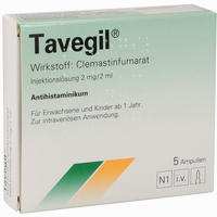 Tavegil Ampullen Injektionslösung 5 x 2 ml