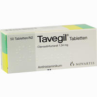 Tavegil Tabletten Novartis 50 Stück