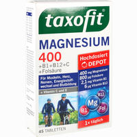 Taxofit Magnesium 400 Tabletten 45 Stück