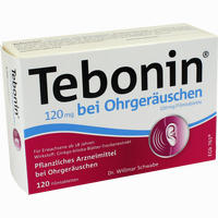 Tebonin 120 Mg bei Ohrgeräuschen Filmtabletten 120 Stück