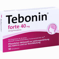 Tebonin Forte 40 Mg Filmtabletten 30 Stück