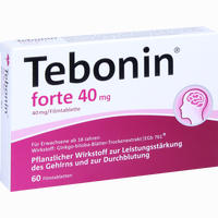 Tebonin Forte 40 Mg Filmtabletten 60 Stück