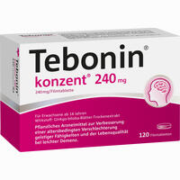 Tebonin Konzent 240mg Filmtabletten 120 Stück