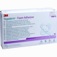 Tegaderm Foam Adhesive 6. 9x6. 9 Cm Kreuzf. 90615 10 Stück