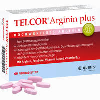 Telcor Arginin Plus Filmtabletten 60 Stück