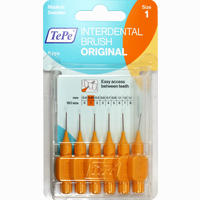 Tepe Interdentalbürste Orange 0.45mm Zahnbürste 6 Stück