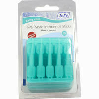 Tepe Plastikzahnstocher + Etui Blister 75 Stück