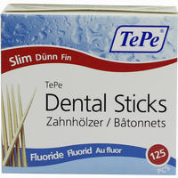 Tepe Zahnholz Dünn Fluorid 125 Stück
