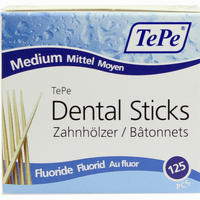 Tepe Zahnholz Mittel Fluorid 125 Stück