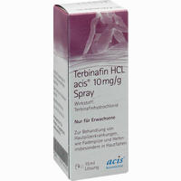 Terbinafin Hcl Acis 10mg G Spray 15 ml
