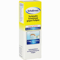 Terbinafin Schollmed gegen Fußpilz 10mg G Creme 15 g