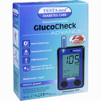 Testamed Glucocheck Advance Starter Kit Mg/Dl 1 Stück