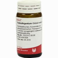 Testes Argentum Globuli 20 g