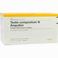 Testis Compositum N Ampullen 50 Stück