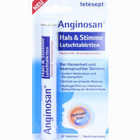 Tetesept Anginosan Hals & Stimme Lutschtabletten 20 Stück