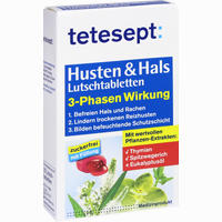 Tetesept Husten + Hals Lutschtabletten 20 Stück