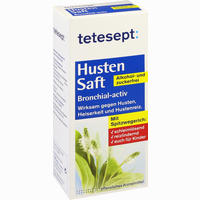 Tetesept Hustensaft Alkohol- und zuckerfrei Sirup 140 g