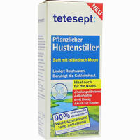 Tetesept Pflanzlicher Hustenstiller Saft 125 ml