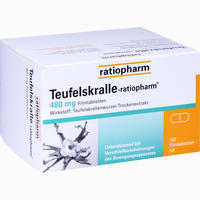 Teufelskralle- Ratiopharm Filmtabletten 100 Stück