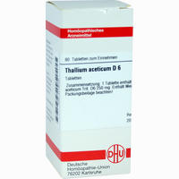 Thallium Acet D6 Tabletten 80 Stück