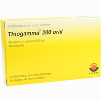 Thiogamma 200 Oral Kapseln 30 Stück
