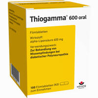 Thiogamma 600 Oral Filmtabletten 100 Stück