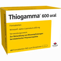Thiogamma 600 Oral Filmtabletten 60 Stück