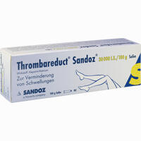 Thrombareduct Sandoz 30 000 I.e. Salbe 100 g
