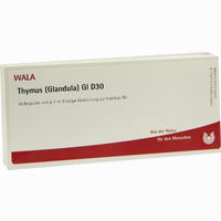 Thymus (glandula) Gl D30 Ampullen 10 x 1 ml