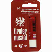Tiroler Nussöl Original Lippenschutz Lsf25 Stift 4.8 g