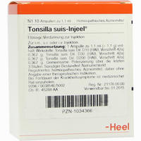 Tonsilla Suis- Injeel Ampullen 10 Stück