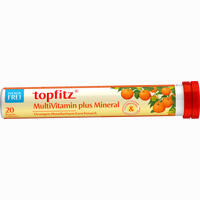 Topfitz Multivit + Mineral Brausetabletten 20 Stück