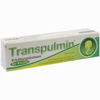 Transpulmin Erkältungsbalsam für Kinder Creme 100 g