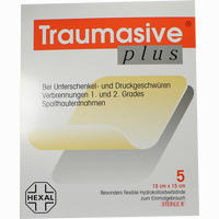 Traumasive Plus 15x15cm 5 Stück