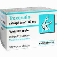 Troxerutin- Ratiopharm 300mg Weichkapseln 50 Stück