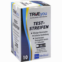 Trueyou Blutglukose Teststreifen 10 Stück