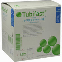Tubifast 2- Way- Stretch Blau (7.5 Cm Breit) 10 M Verband 1 Stück