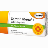 Twardy Carotin Mega + Selen- Kapseln 30 Stück