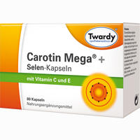 Twardy Carotin Mega + Selen- Kapseln 80 Stück