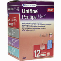 Unifine Pentips Plus 12mm 29g Kanülen 100 Stück