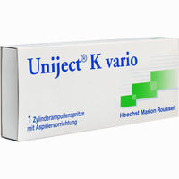Uniject K Vario Zylinderampullen 1 Stück