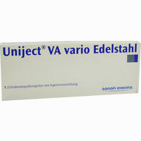 Uniject Va Vario Edelstahl Spritzen 1 Stück