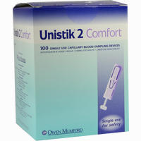 Unistik 2 Comfort Lanzetten 100 Stück