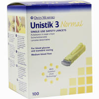 Unistik 3 Normal Lanzetten 100 Stück